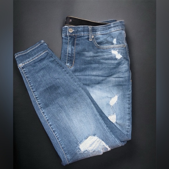Torrid Premium Light Blue Denim Jeans - Picture 1 of 6